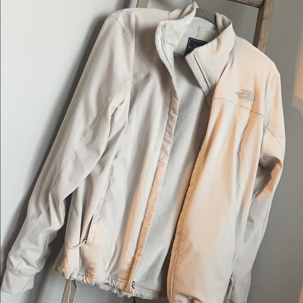 The North Face wind stopped fleece lined jacket LG